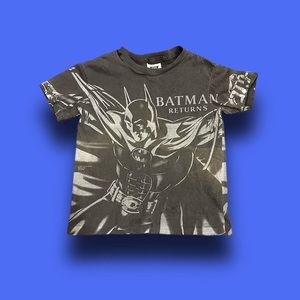 VTG Batman front and back AOP, SSI tag, made in USA. Single stitch.